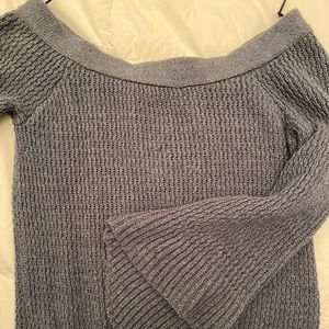 A&F off the shoulder sweater